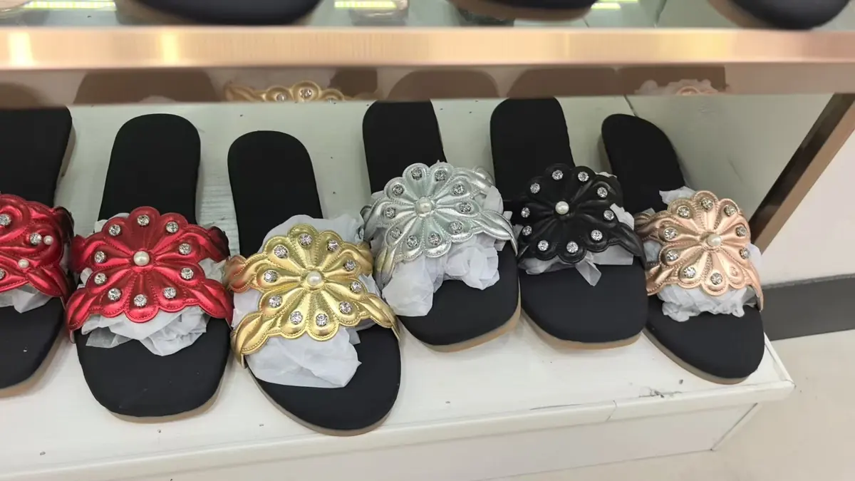 African market women shoe style reference