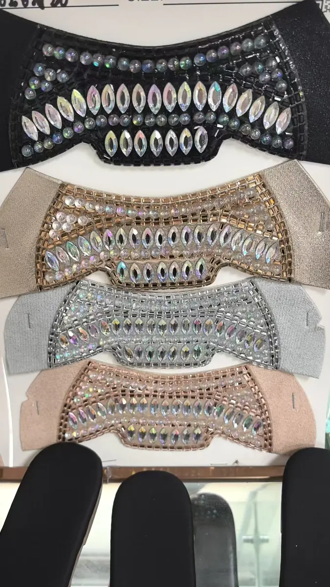 Decorative shoe upper style reference for wholesale buyers